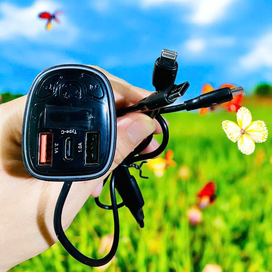 Tẩu sạc oto HM137-A mẫu mới về hàng – ảnh 4