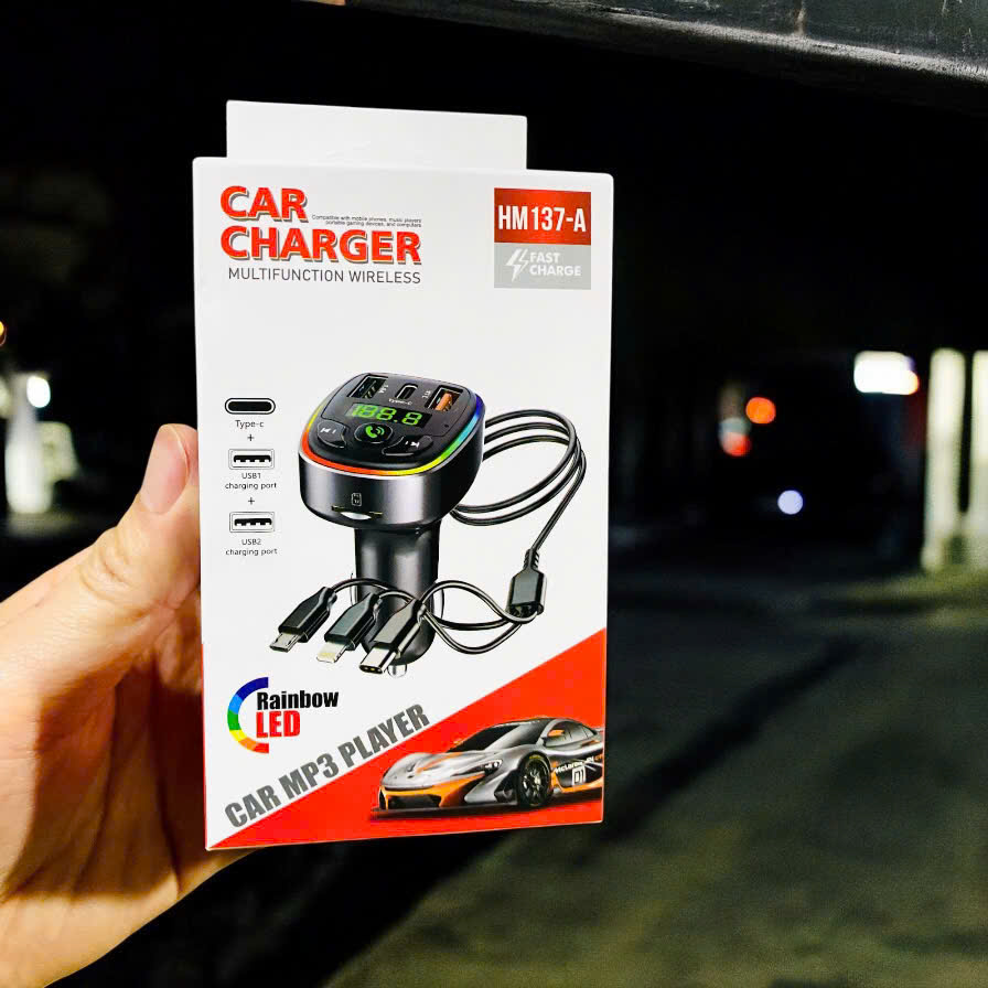 Tẩu sạc oto HM137-A mẫu mới về hàng – ảnh 3