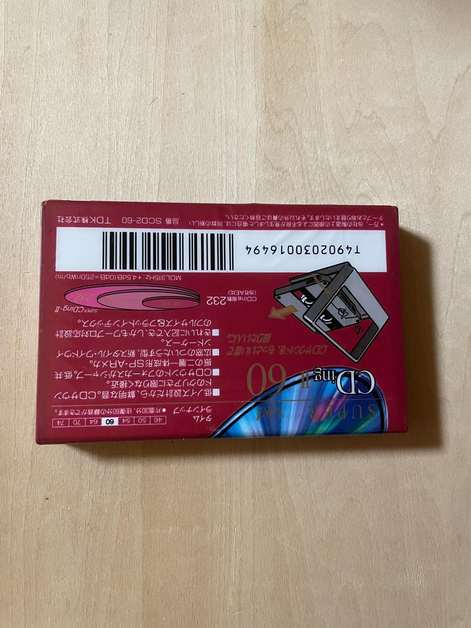 Băng cassette type II mới chưa dùng – ảnh 2