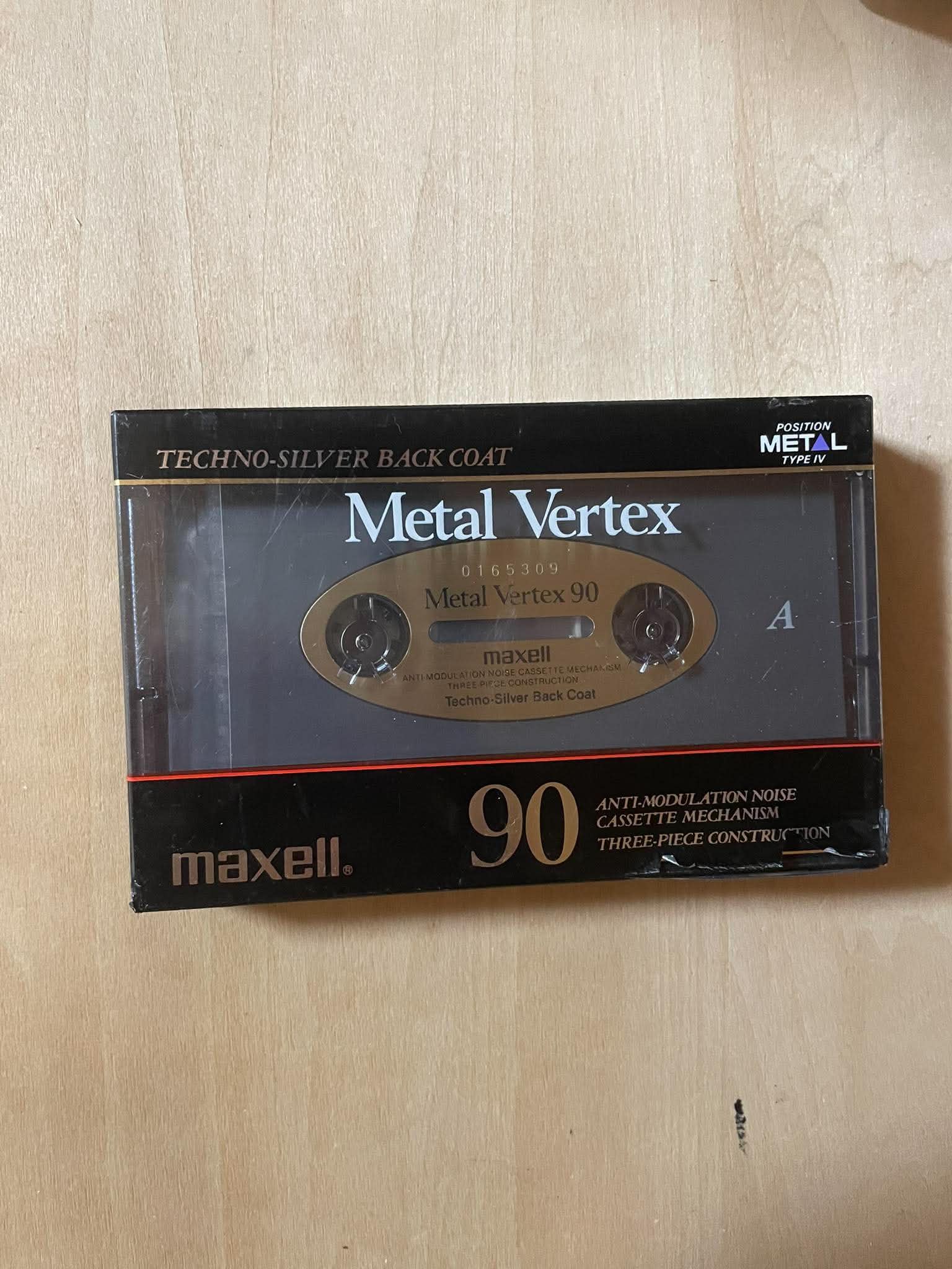 Băng cassette Maxell Metal Vertex 90 – ảnh 2