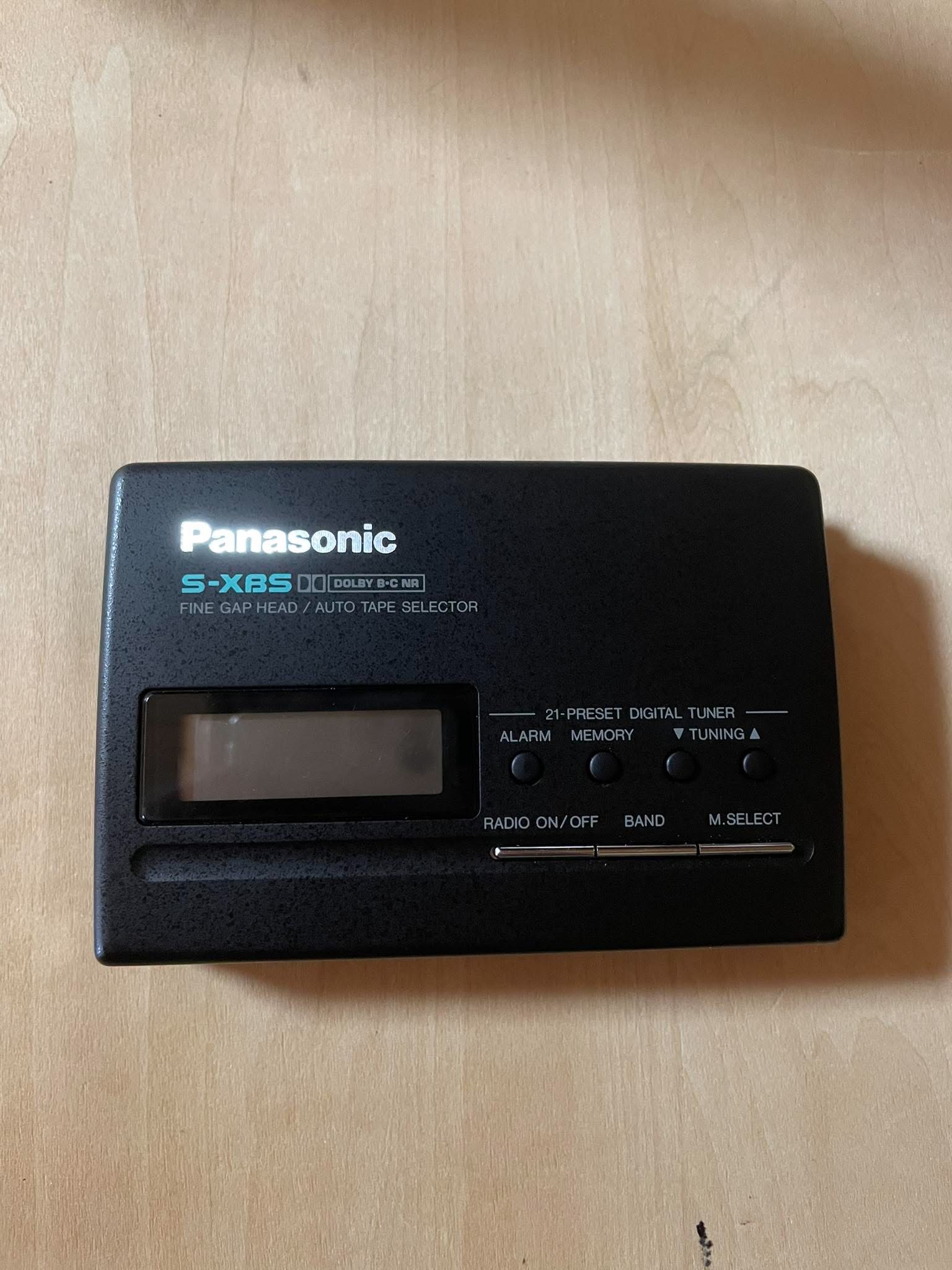 Panasonic RQ-S5V máy cassette cầm tay Dolby B-C