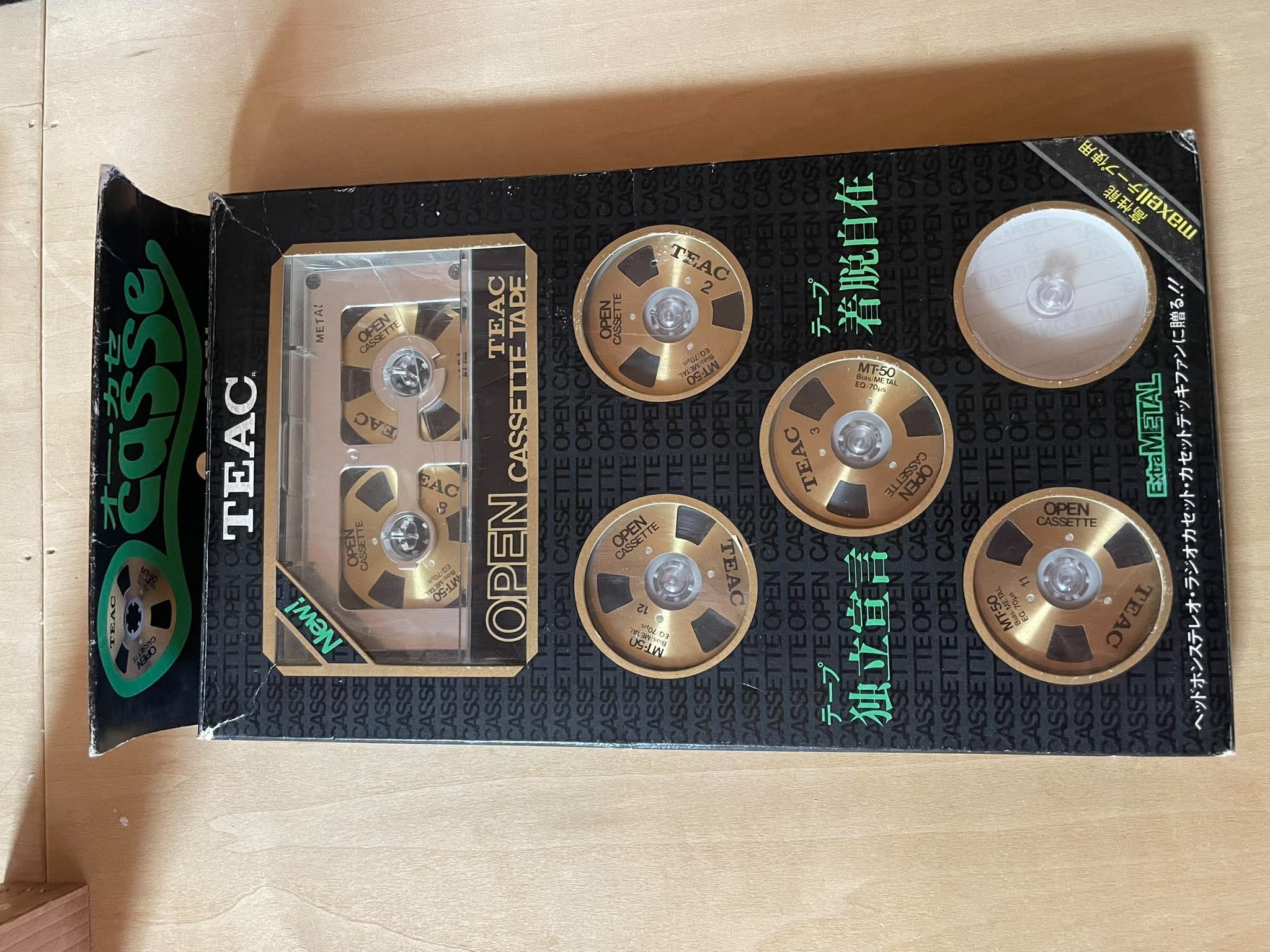 Băng cassette TEAC hiếm
