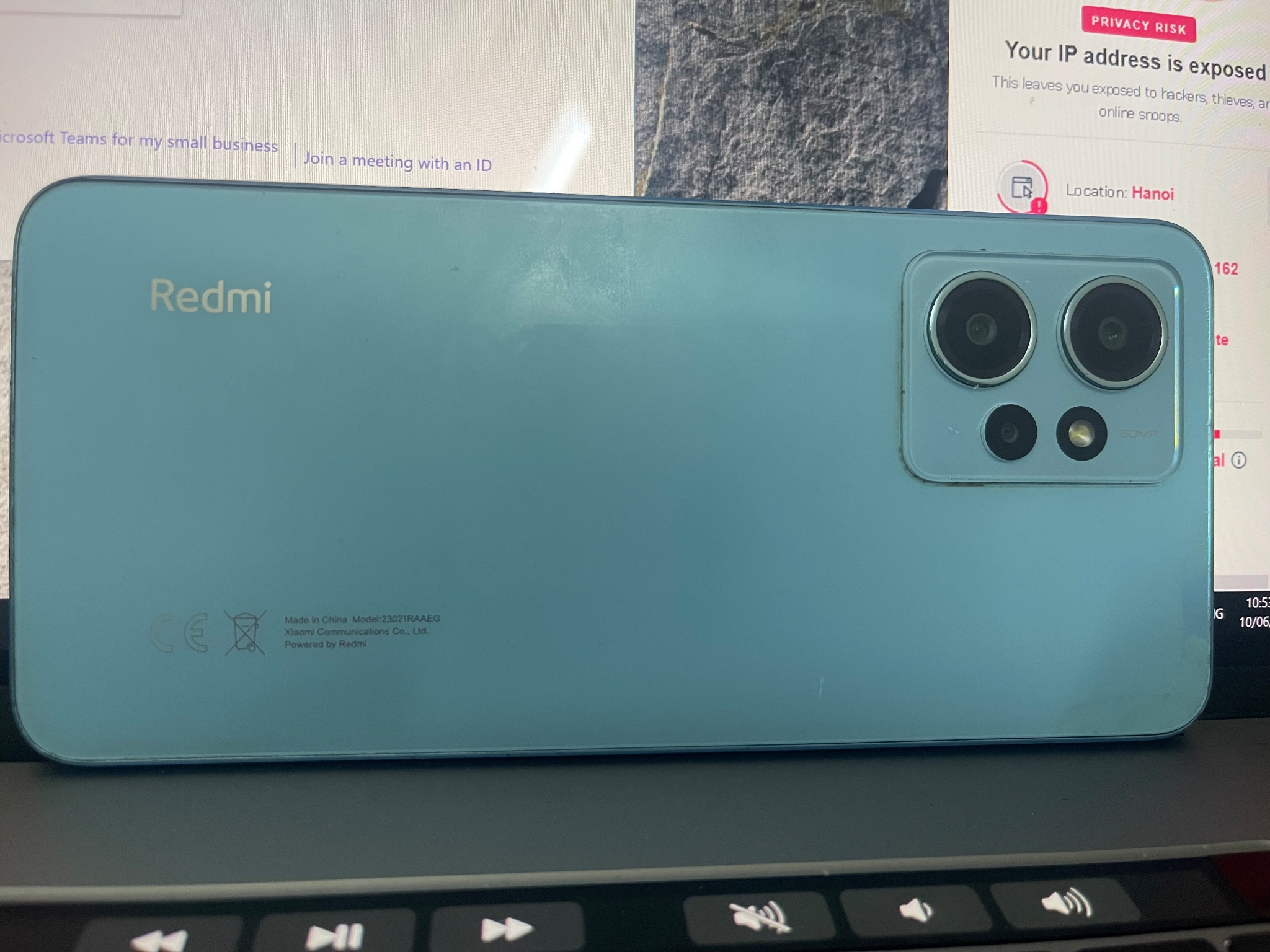 Xiaomi Redmi Note 12 hỏng màn
