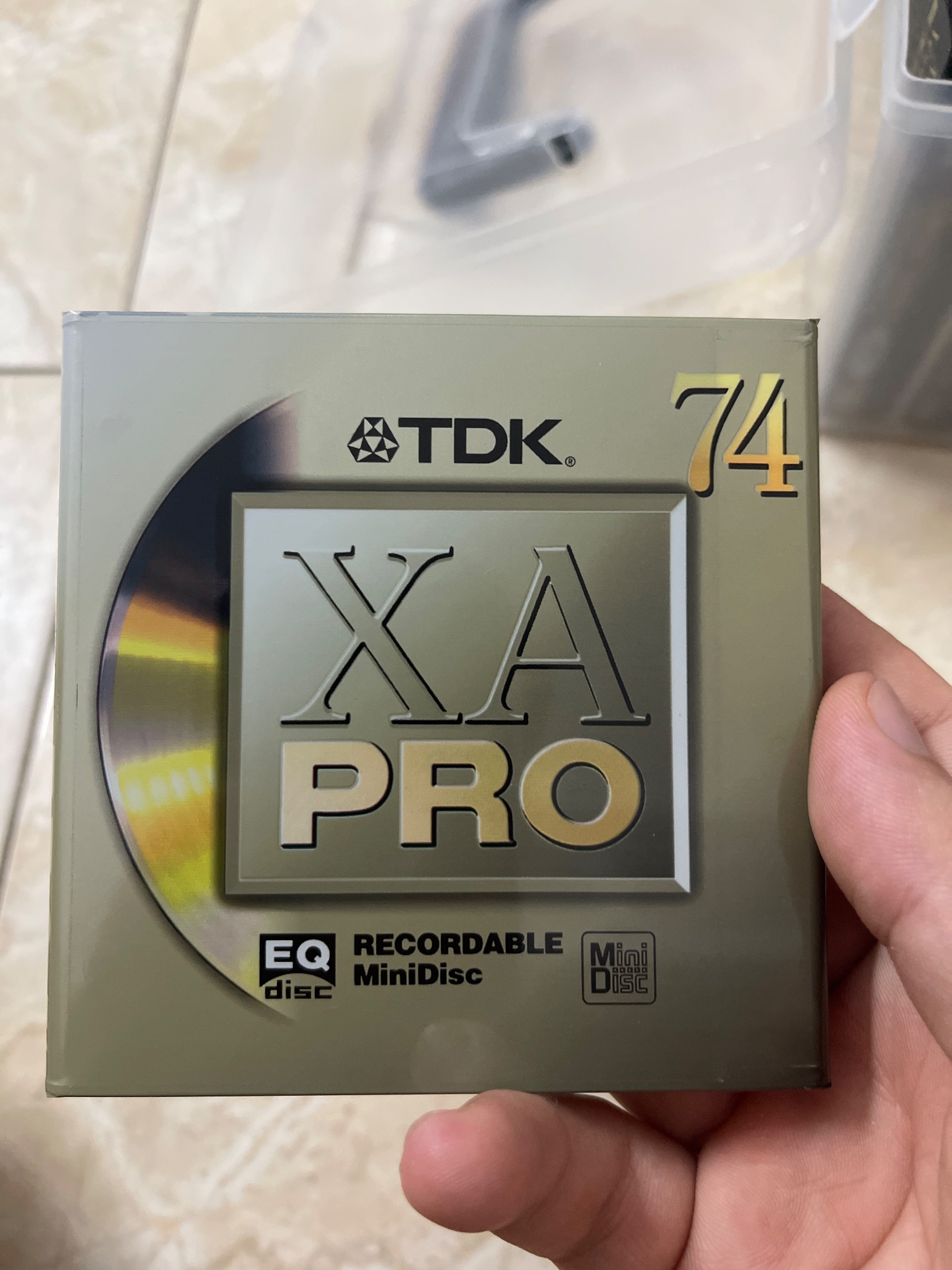 Đĩa MD TDK XA-Pro Cao cấp