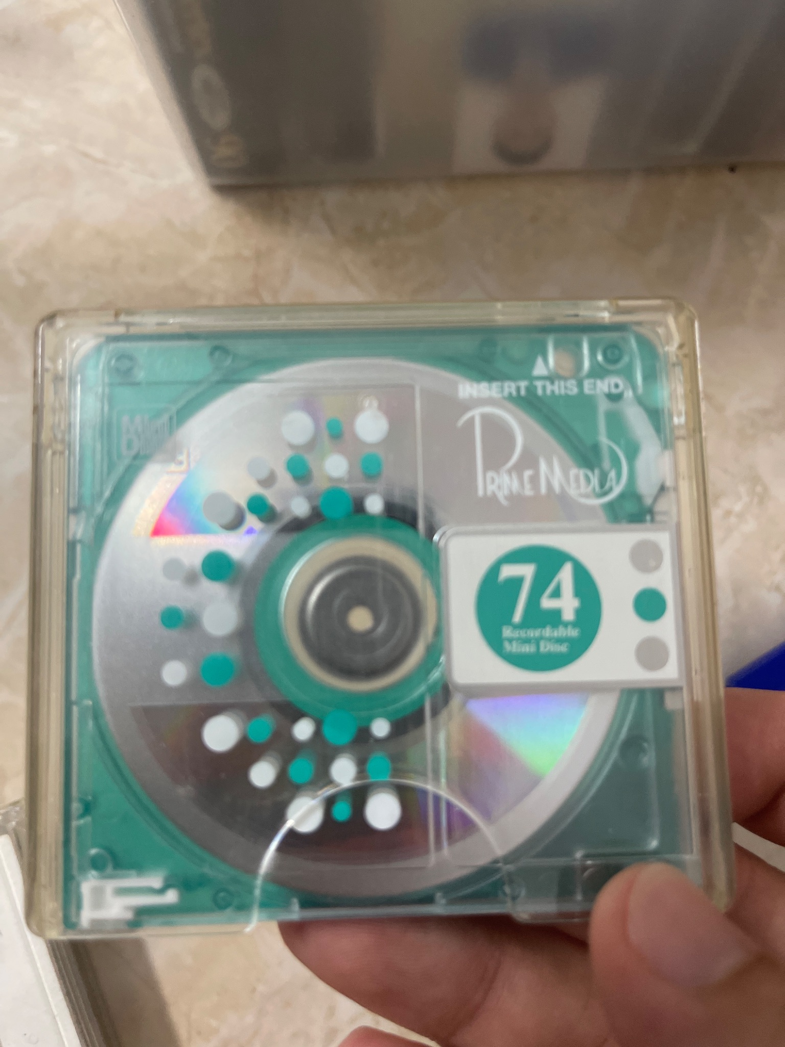 đĩa Minidisc MD dành cho máy nghe nhạc