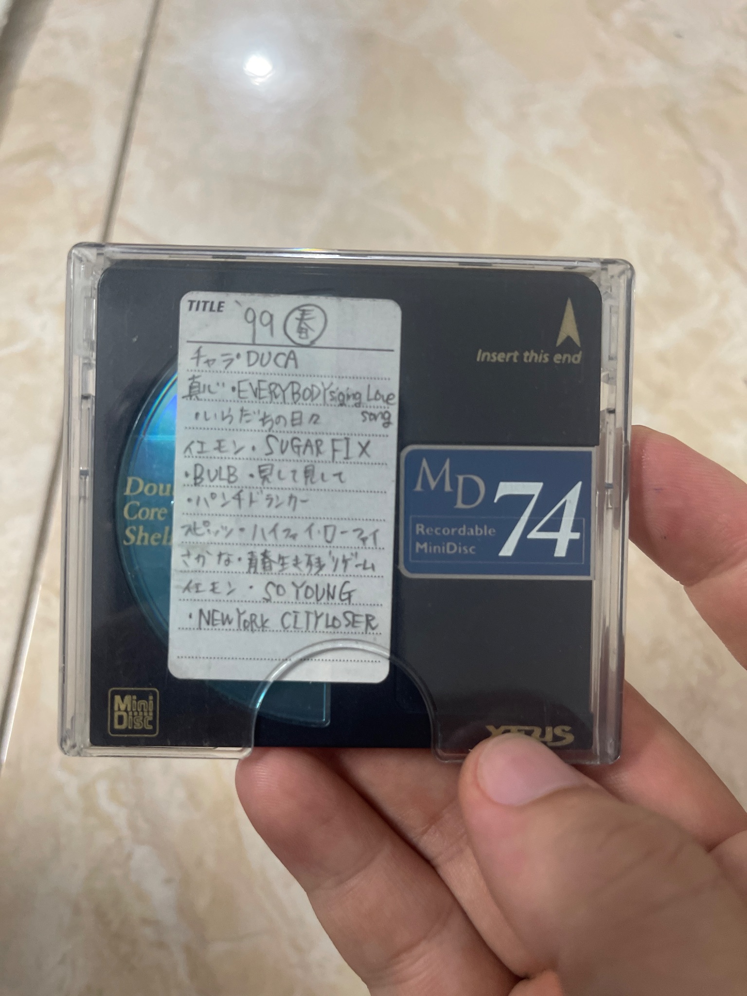 Đĩa Minidisc MD nhật bản