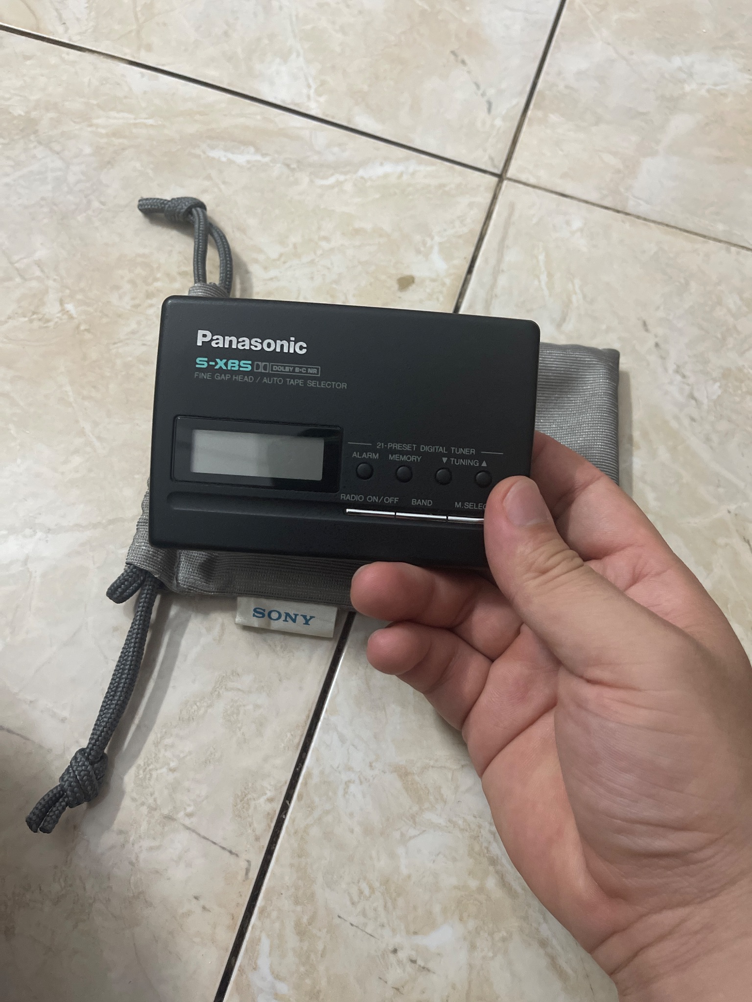 Panasonic RQ-S5V máy cassette cầm tay Dolby B-C
