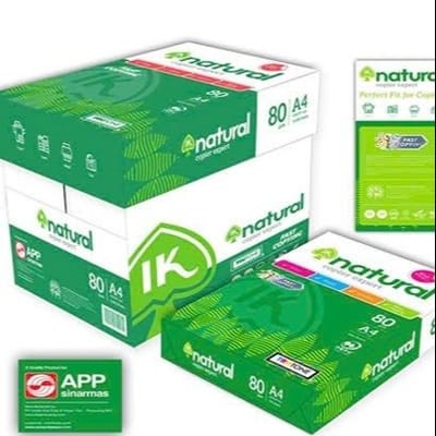 Giấy A4 1 ram Hãng Natural