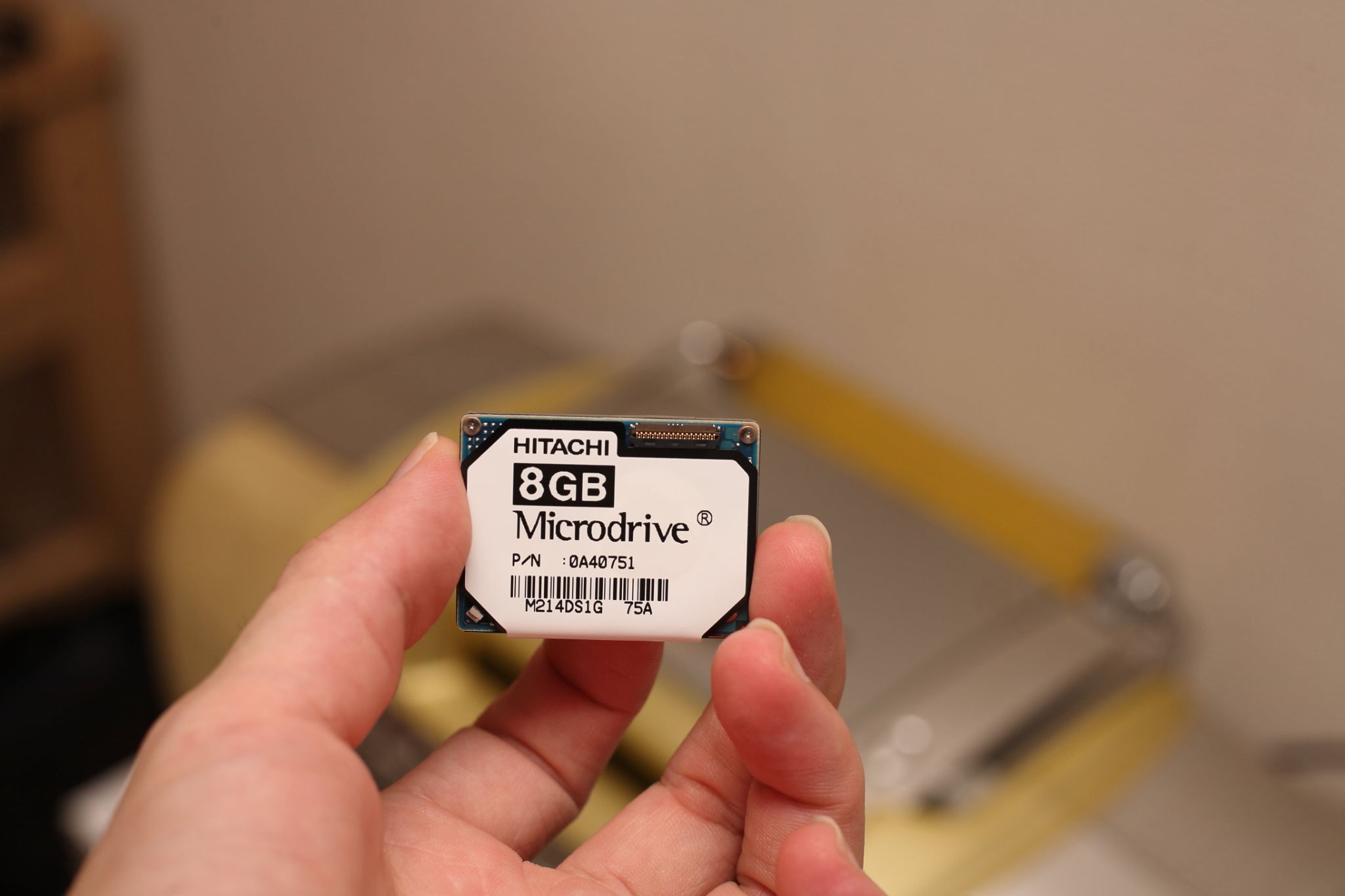 Ổ cứng HDD siêu nhỏ - Microdrive (cực hiếm) #1