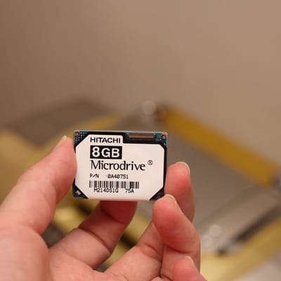 Ổ cứng HDD siêu nhỏ - Microdrive (cực hiếm) #1