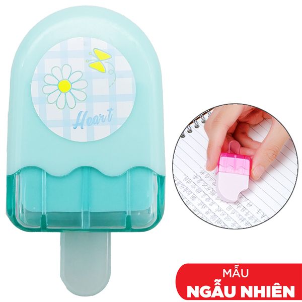 Gôm Tẩy Màu Hình Que Kem - 71122 (Mẫu Màu Giao Ngẫu Nhiên)
