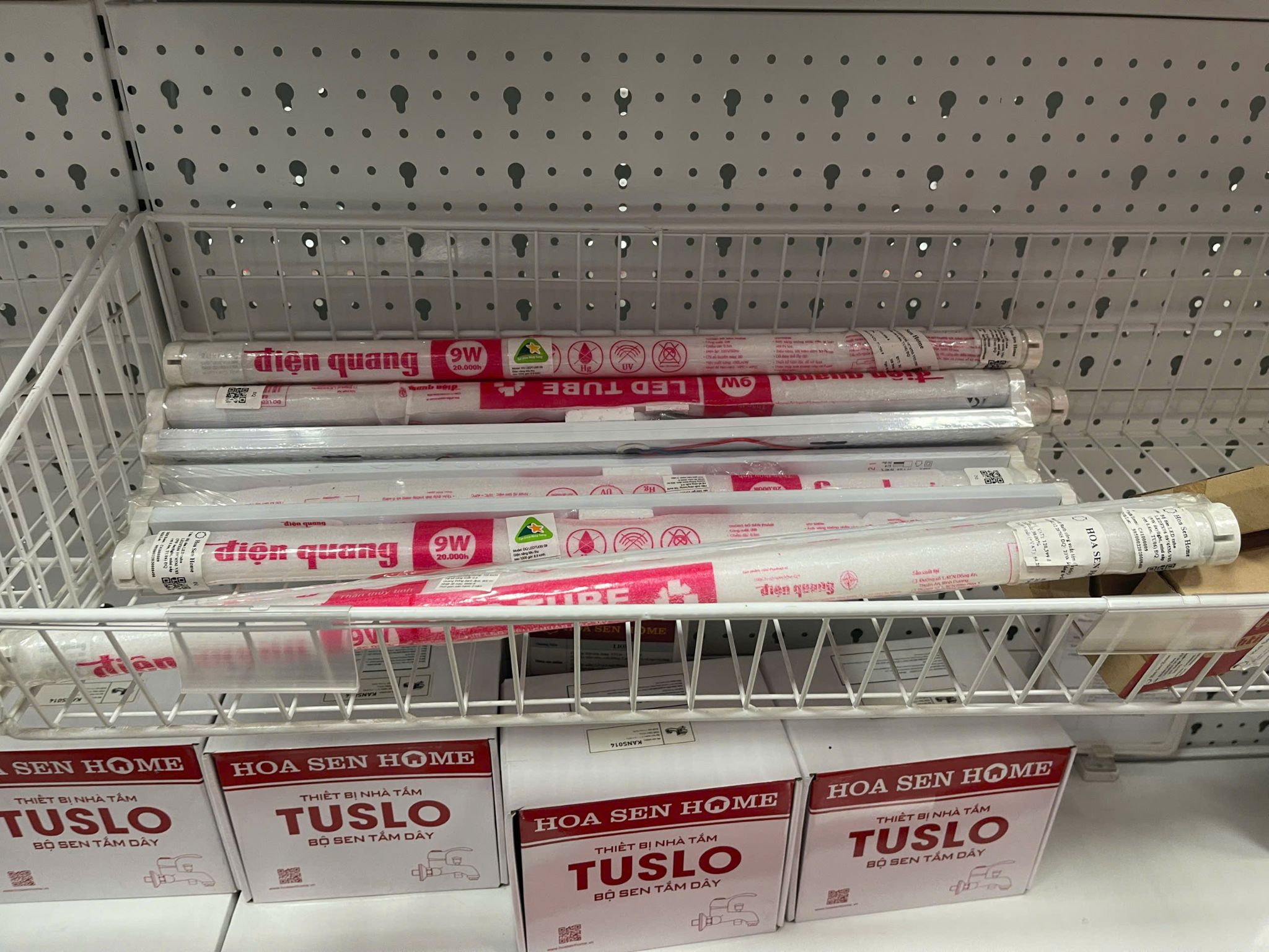 Bộ Đèn LED Tube Thủy Tinh Điện Quang (0.6m - 9W Daylight)
