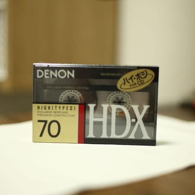 Băng cassette Denon HD-X 70 High(type II) for CD