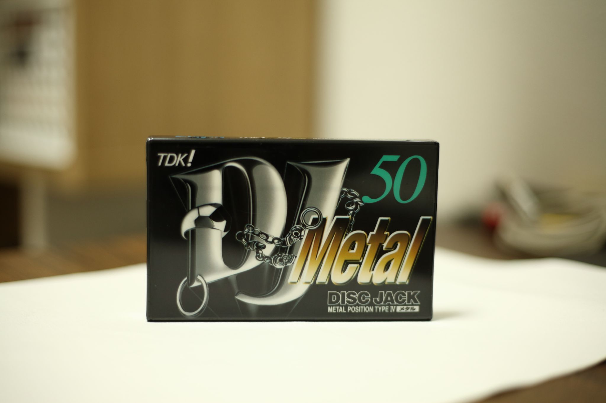 TDK Disc Jack Metal 50 type IV - Băng cassette metal chất lượng cao