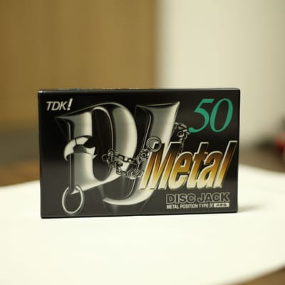 TDK DJ Metal 50 - Băng cassette metal chất lượng cao