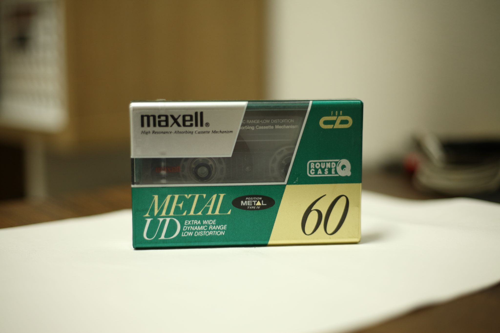 Maxell UD extra wide dynamic range Metal 60 - Băng cassette metal chất lượng cao