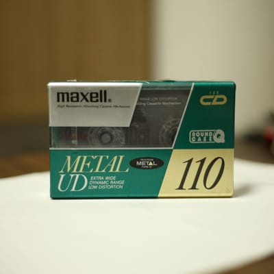 Maxell Metal UD extra wide dynamic range 110