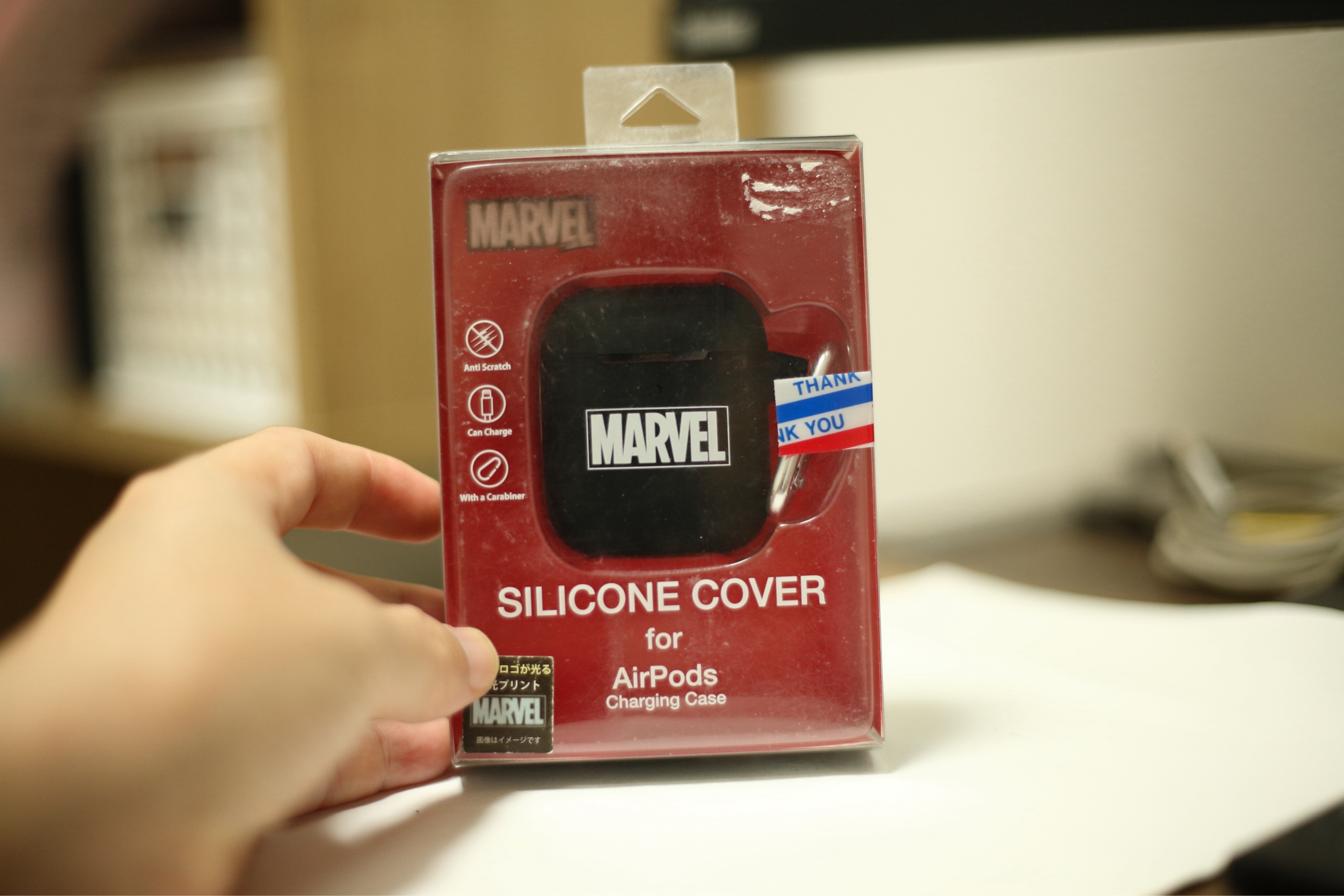 Vỏ silicon cho hộp sạc tai nghe không dây Airpods